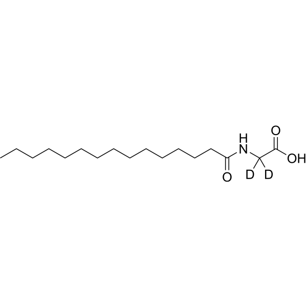 N-(1-Oxopentadecyl)glycine-d2 3008541-82-7